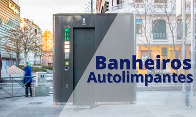 Mobilirio Urbano - Banheiro Automatizados Autolimpantes